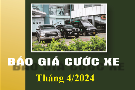 BÁO GIÁ XE CHUYẾN LEXICO THÁNG 4/2024