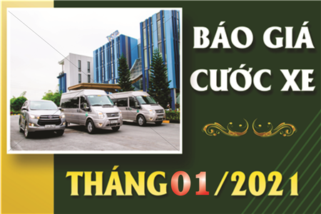 Báo giá xe chuyến  Lexico Tháng 01/2021