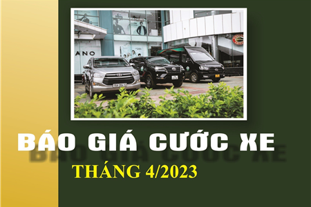 BÁO GIÁ XE CHUYẾN LEXICO THÁNG 04/2023
