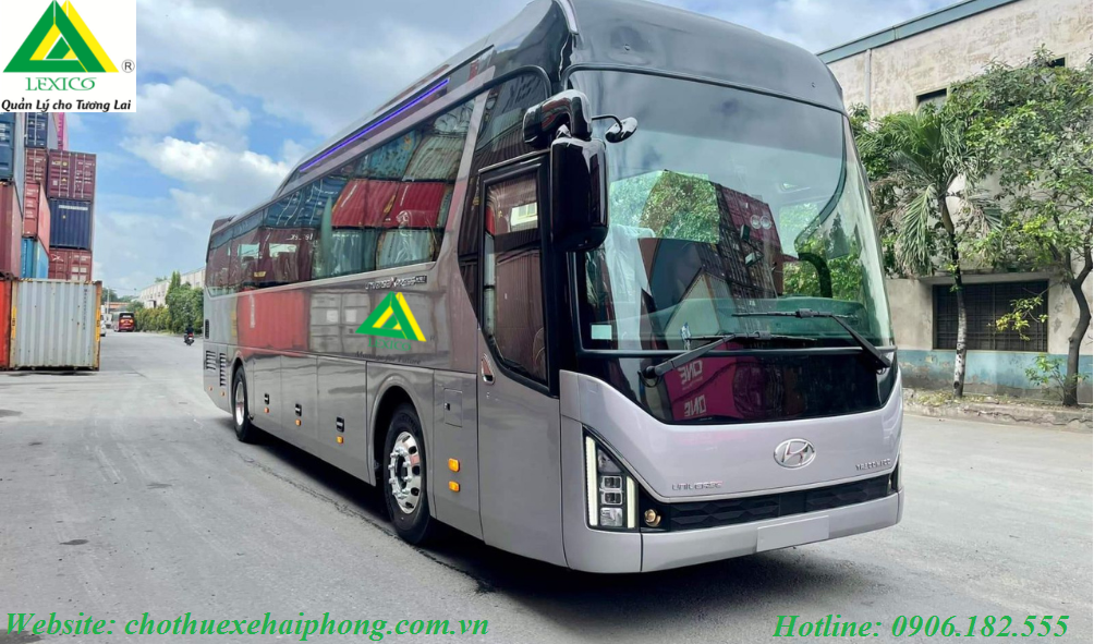 Cho thuê xe 47 chỗ theo tháng tại Hải Phòng