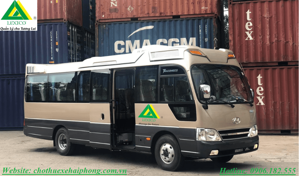 Cho thuê xe 29 chỗ tại Hải Phòng