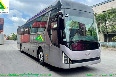 Cho thuê xe 47 chỗ theo tháng tại Hải Phòng