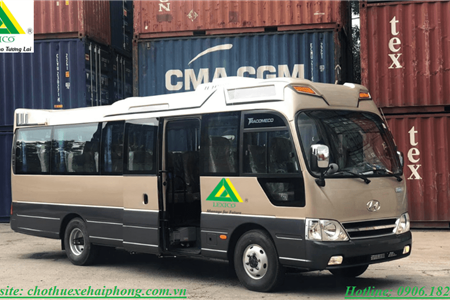 Cho thuê xe 29 chỗ tại Hải Phòng