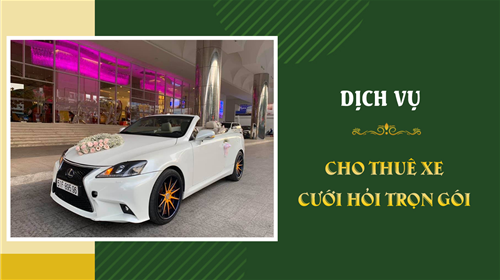 Dịch vụ xe cưới