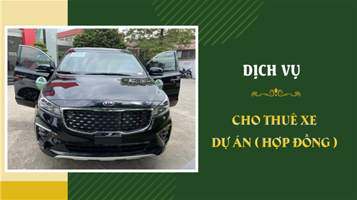 Cho thuê xe dự án